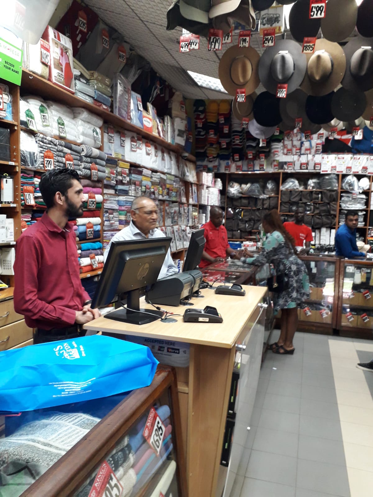 Nairobi textile shop 4.